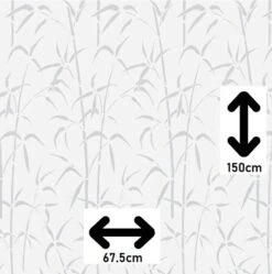 DC-Fix Statische Raamfolie Bamboe India (67,5x150cm) 7 DC-Fix Statische Raamfolie Bamboe India (67,5x150cm) -Plakfolie Winkel 2283877581