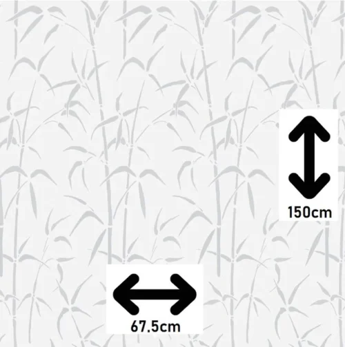 DC-Fix Statische Raamfolie Bamboe India (67,5x150cm) -Plakfolie Winkel 2283877581