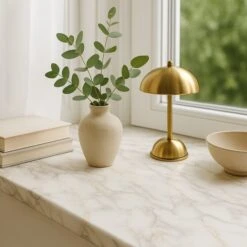 Plakfolie Marmer Stone Naturel (45cm) -Plakfolie Winkel 2305686002