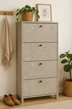 Wrapfolie Terrazzo Steen Beige Mat (122cm Breed) 7 Wrapfolie Terrazzo Steen Beige Mat (122cm Breed) -Plakfolie Winkel 2319483020