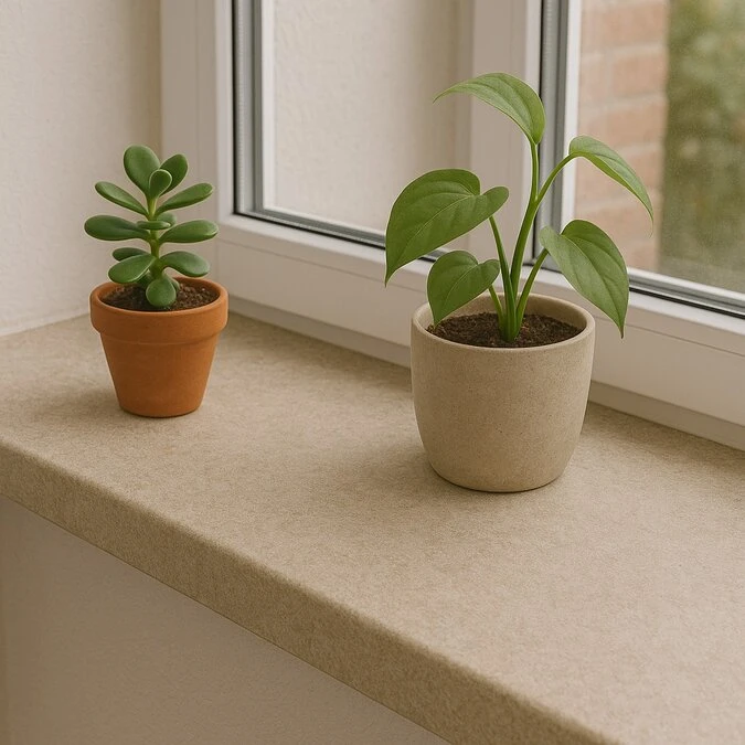 Wrapfolie Graniet Beige Mat (122cm Breed) 4 Wrapfolie Graniet Beige Mat (122cm Breed) - Afbeelding 2