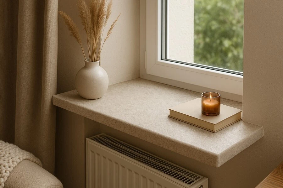 Wrapfolie Beton Ivoor (122cm Breed) 4 Wrapfolie Beton Ivoor (122cm Breed) - Afbeelding 2