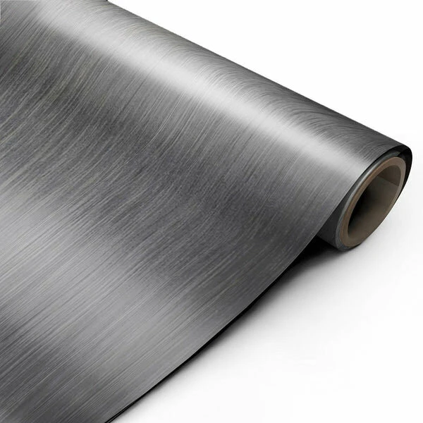 Wrapfolie Voor Buiten Geborsteld Rvs Charcoal Mat (122cm Breed) 5 Wrapfolie Voor Buiten Geborsteld Rvs Charcoal Mat (122cm Breed) - Afbeelding 3