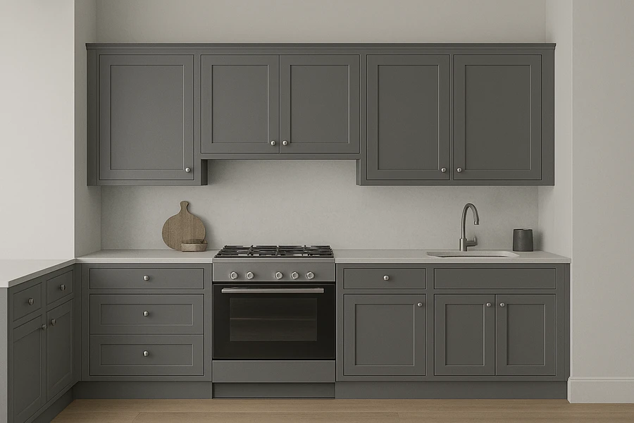 Wrapfolie Office Grijs Mat (122cm Breed) 4 Wrapfolie Office Grijs Mat (122cm Breed) - Afbeelding 2