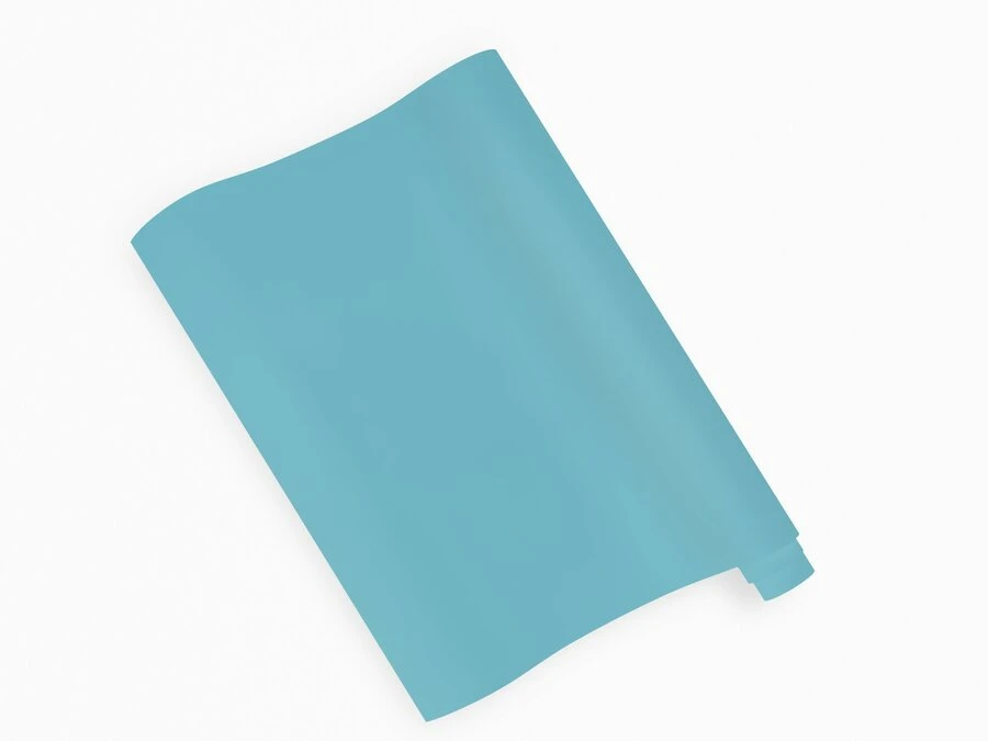 Wrapfolie Turquoise Blauw Mat (122cm Breed) 5 Wrapfolie Turquoise Blauw Mat (122cm Breed) - Afbeelding 3